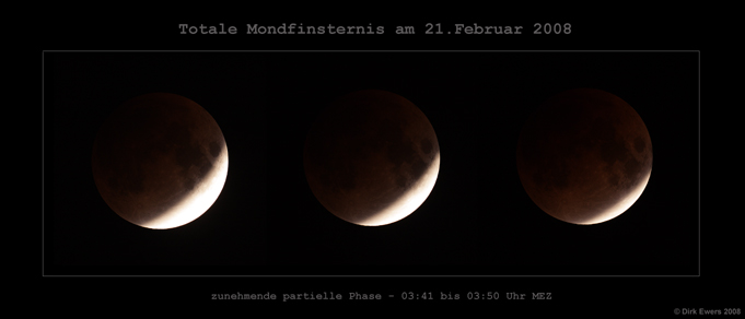 zunehmende partielle Phase